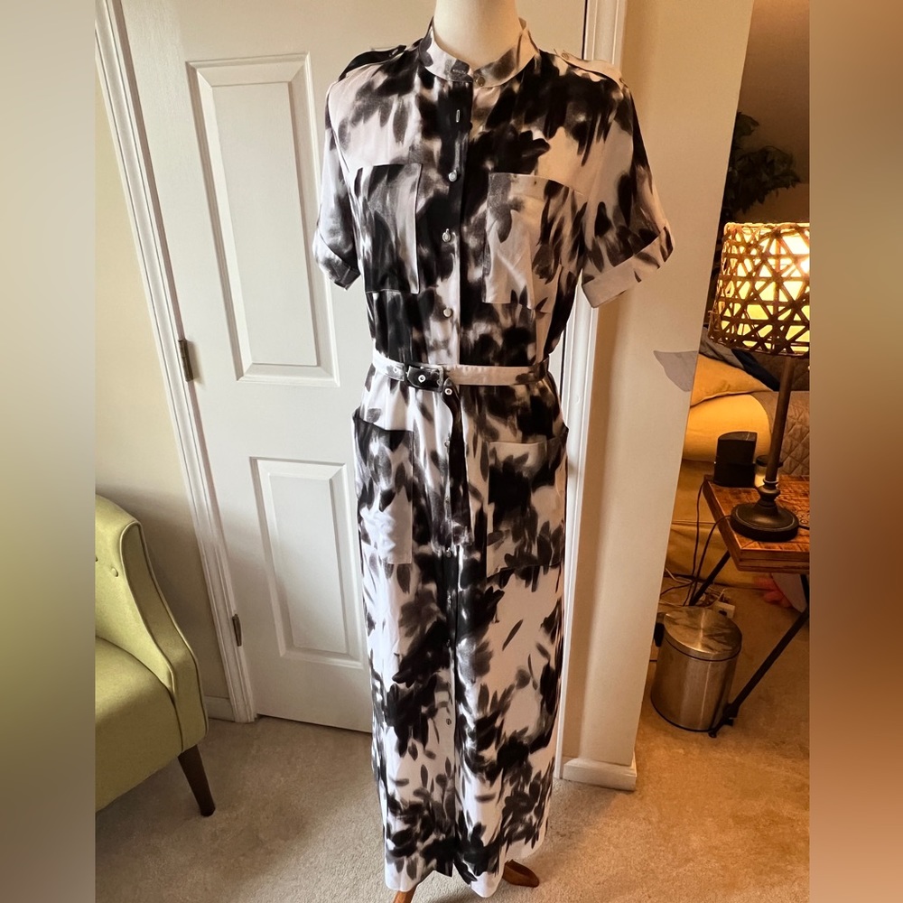 BR lined maxi dress - dress it up or down!